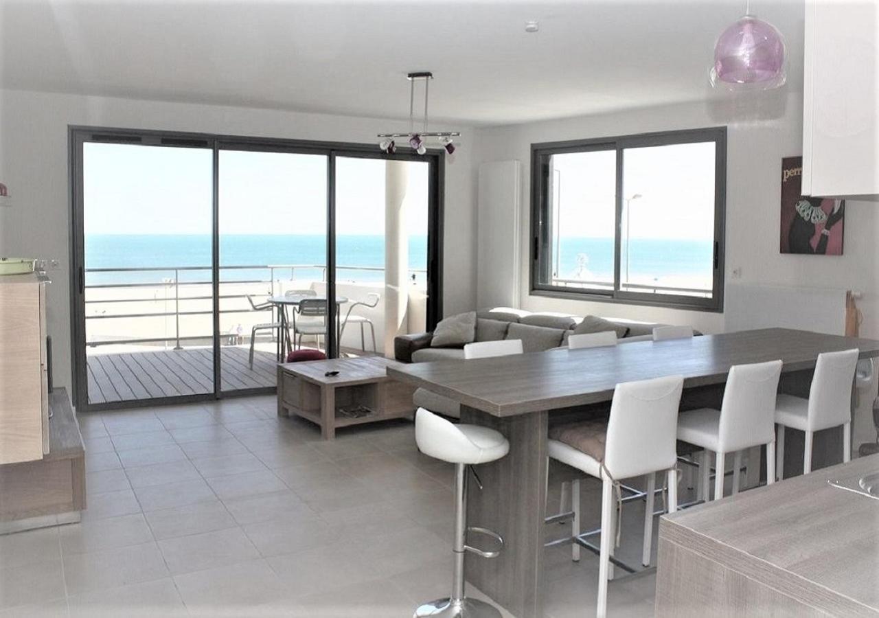 La Perle Marine, Luxe Et Raffinement, Appartement T4 Front De Mer Narbonne Exterior photo